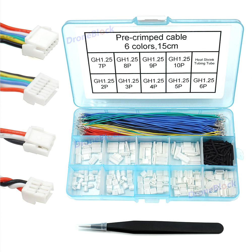 JST GH Connectors and Pre-Crim - Drone Kit Hexacopter 리뷰 및 가격