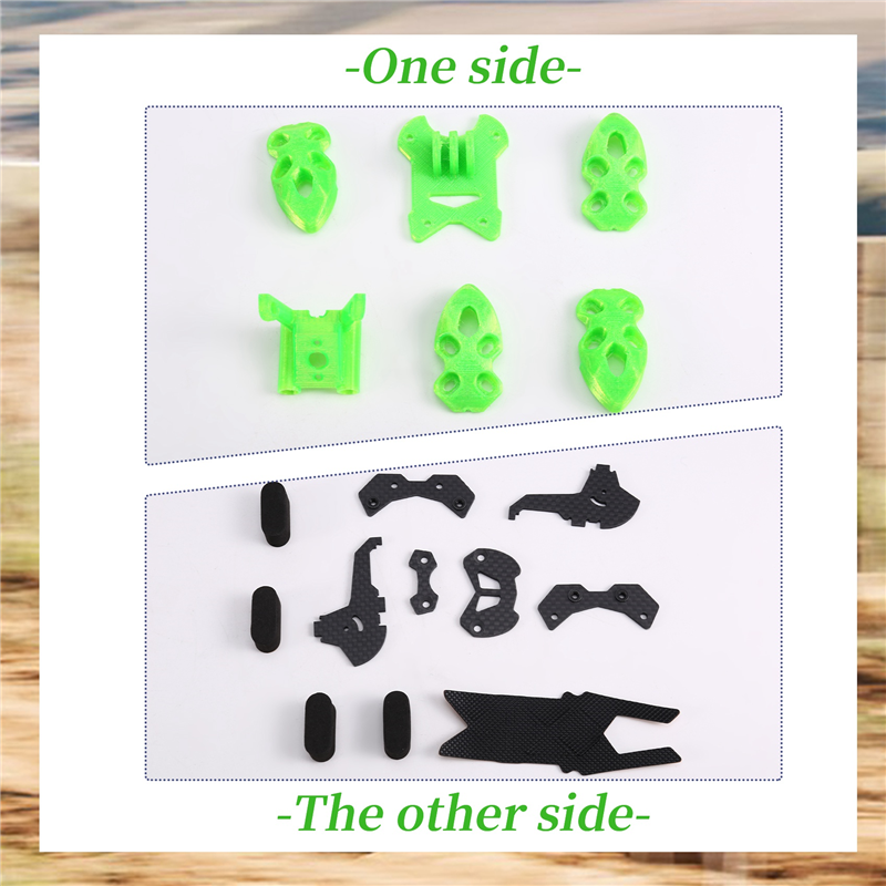 For FPV Racing Drone Frame Kit - Drone Kit Parts Included 리뷰 및 가격