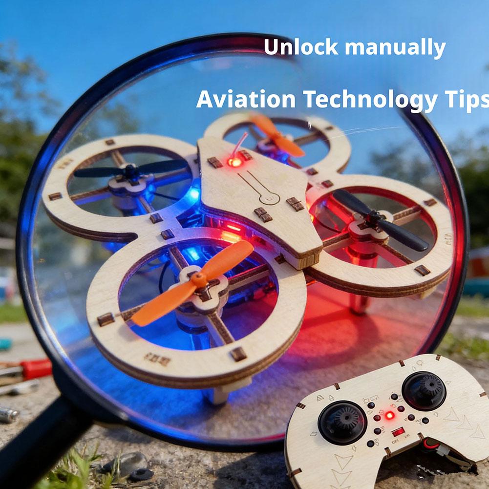 DIY Wooden RC Drone Quadcopter - Drone Kit Octocopter 리뷰 및 가격