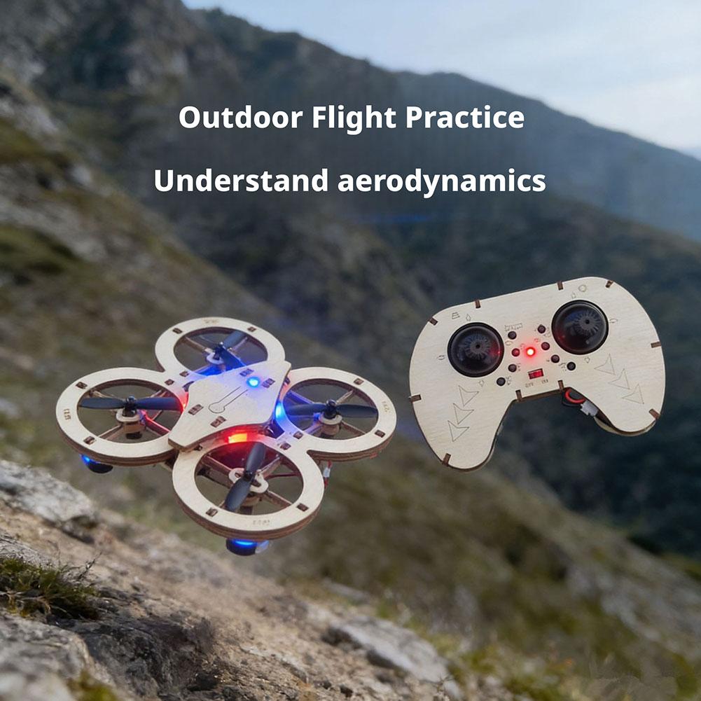 DIY Wooden RC Drone Quadcopter - Drone Kit Octocopter 리뷰 및 가격