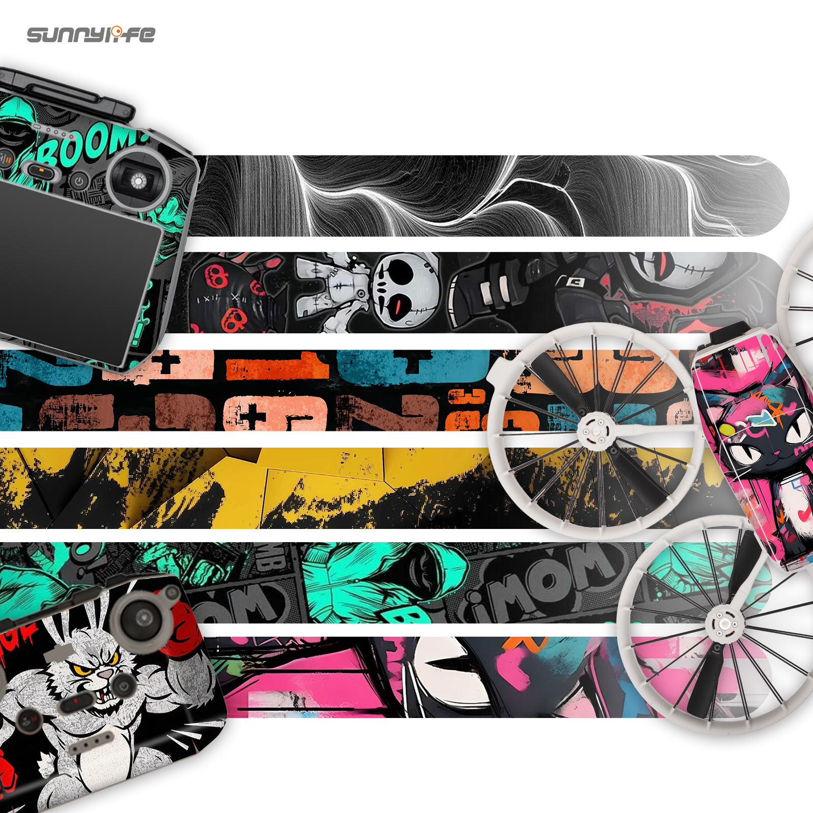 Sunnylife Sticker Kit for DJI  - Drone Kit Waterproof 리뷰 및 가격