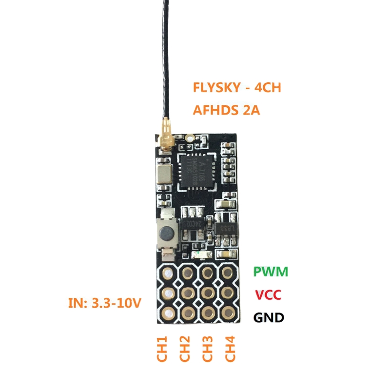 Flysky FS2A Mini Receiver 4CH  - Drone Kit Long Range 리뷰 및 가격