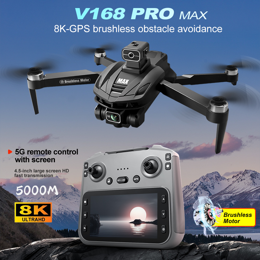 V168 PRO Max GPS Drone 8K Prof - Drone Kit Professional 리뷰 및 가격