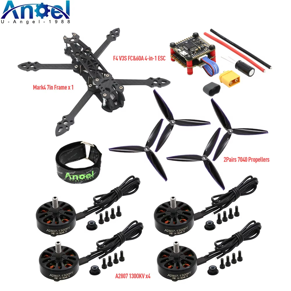 Mark4 Mark 4 7inch 295mm FPV F - Drone Kit With Camera 리뷰 및 가격