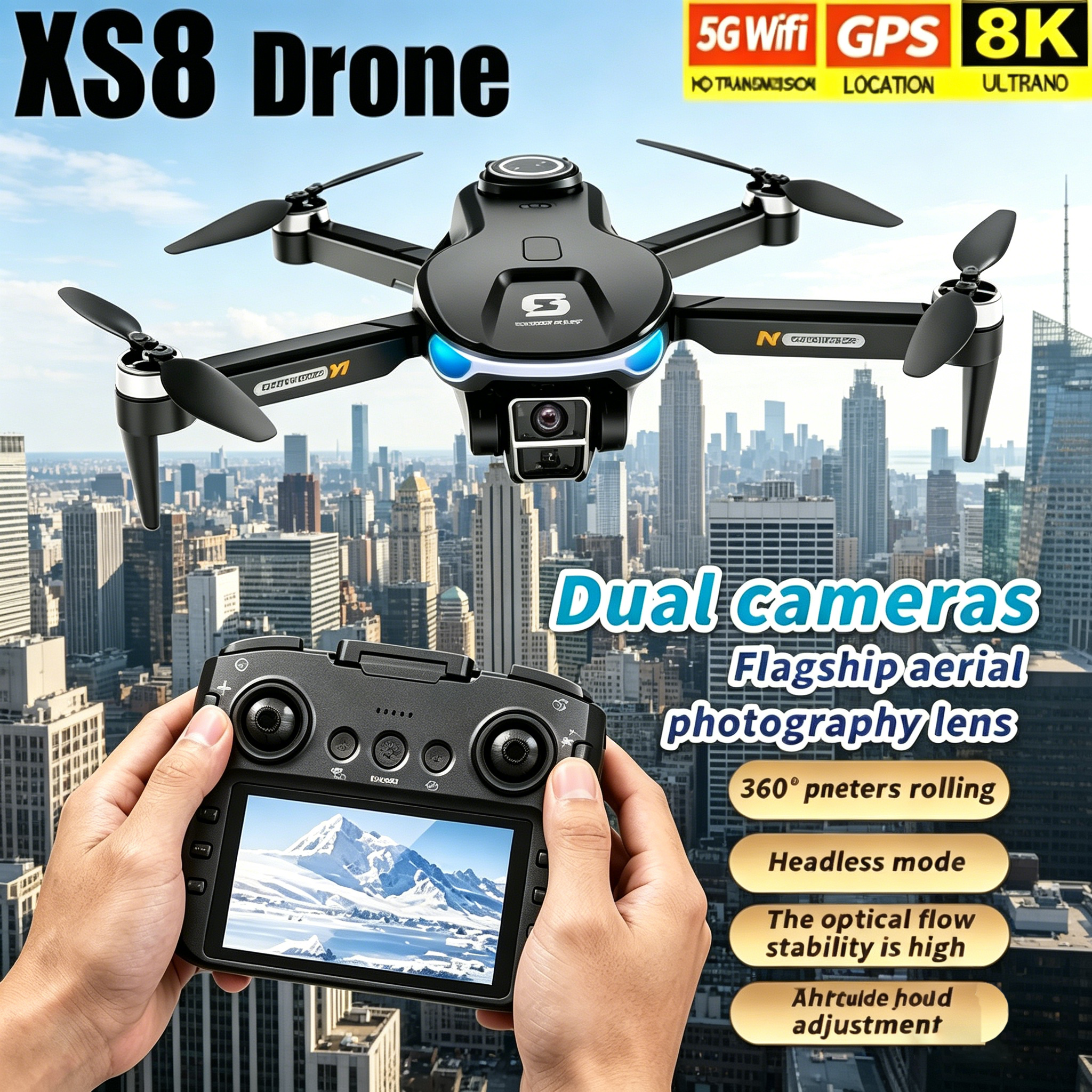 HD 8K Professional GPS Drone w - Drone Kit Professional 리뷰 및 가격