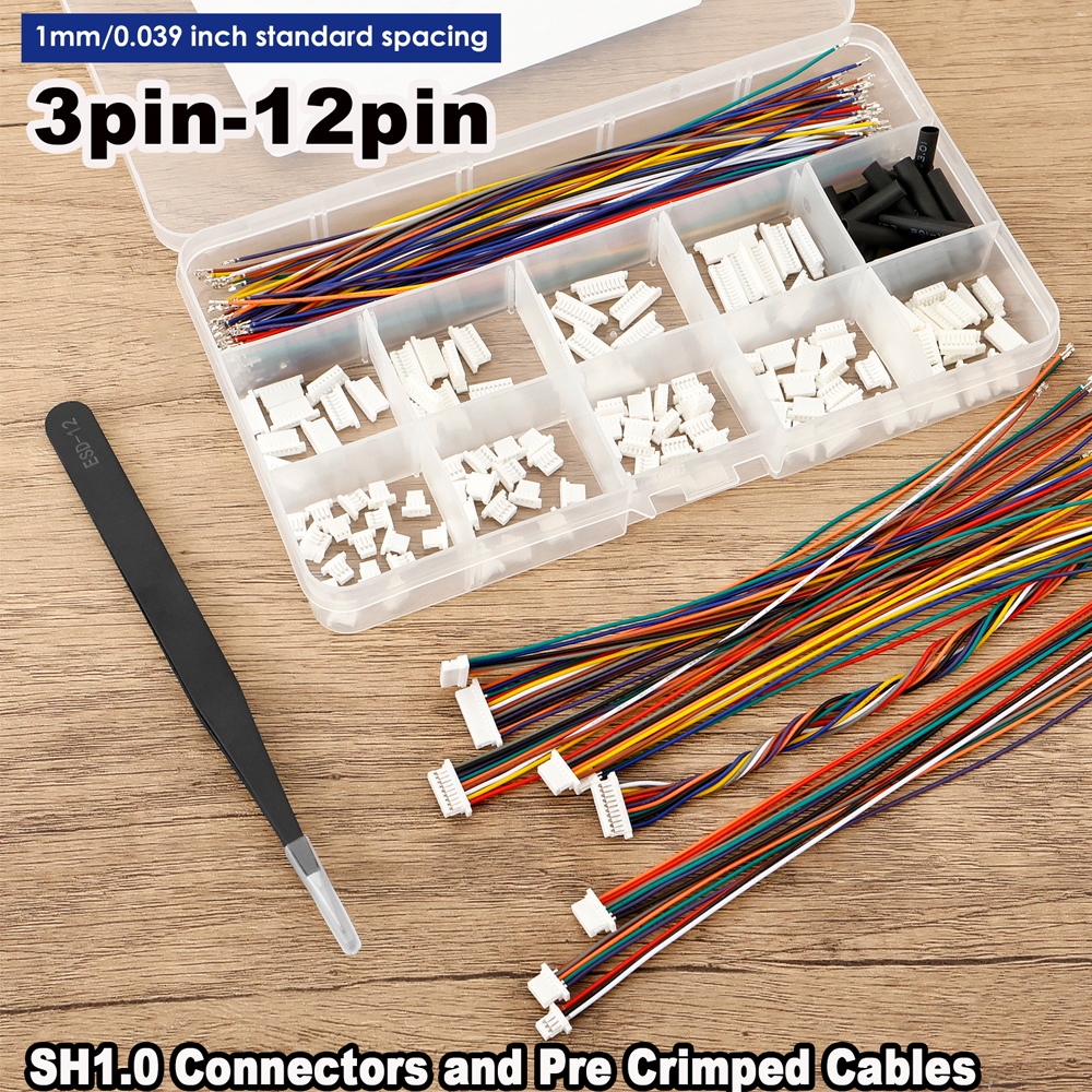 SH1.0mm Connector Kit with 150 - Drone Kit Plug And Play 리뷰 및 가격