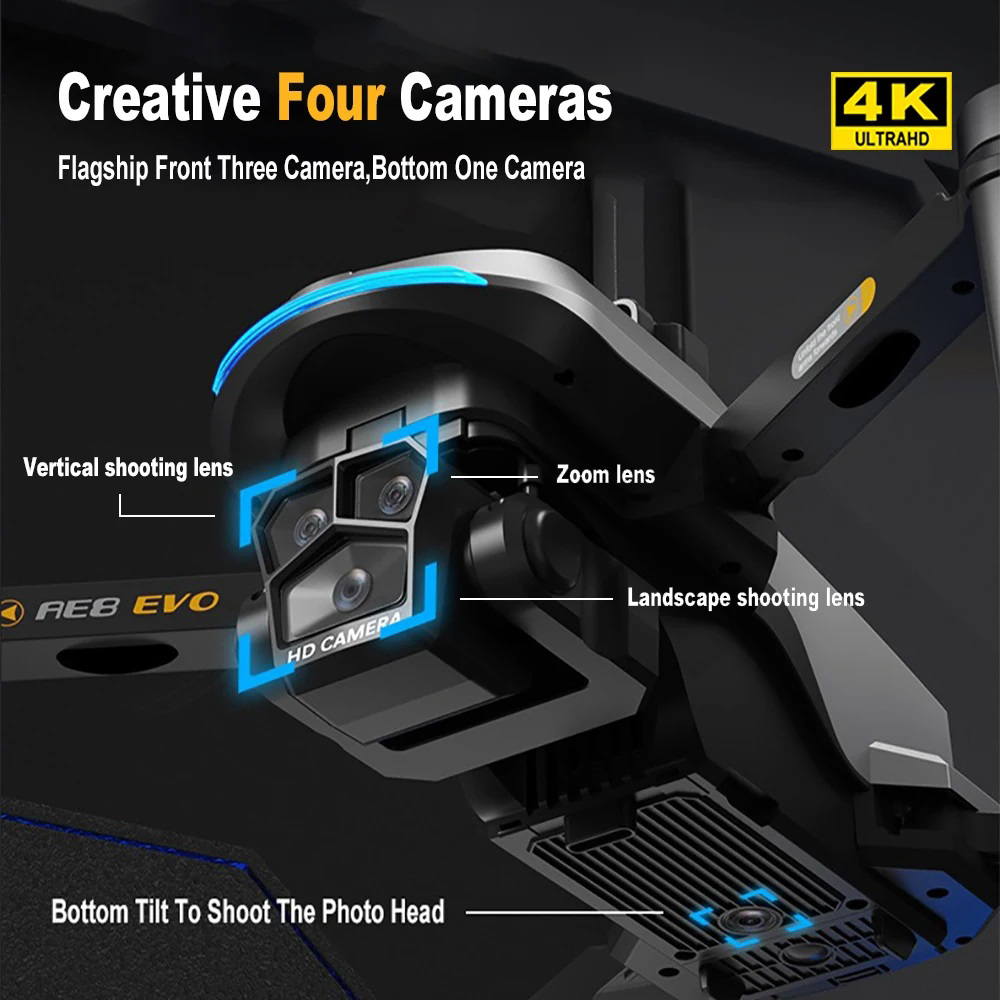 AE8 EVO Drone 4K Professional  - Drone Kit Professional 리뷰 및 가격