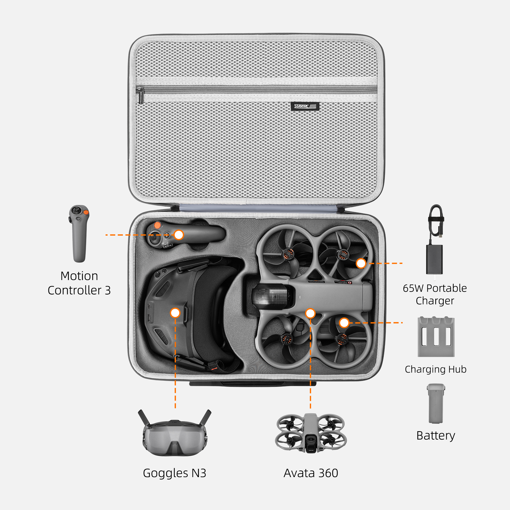 Portable Storage Bag For DJI A - Drone Kit Waterproof 리뷰 및 가격