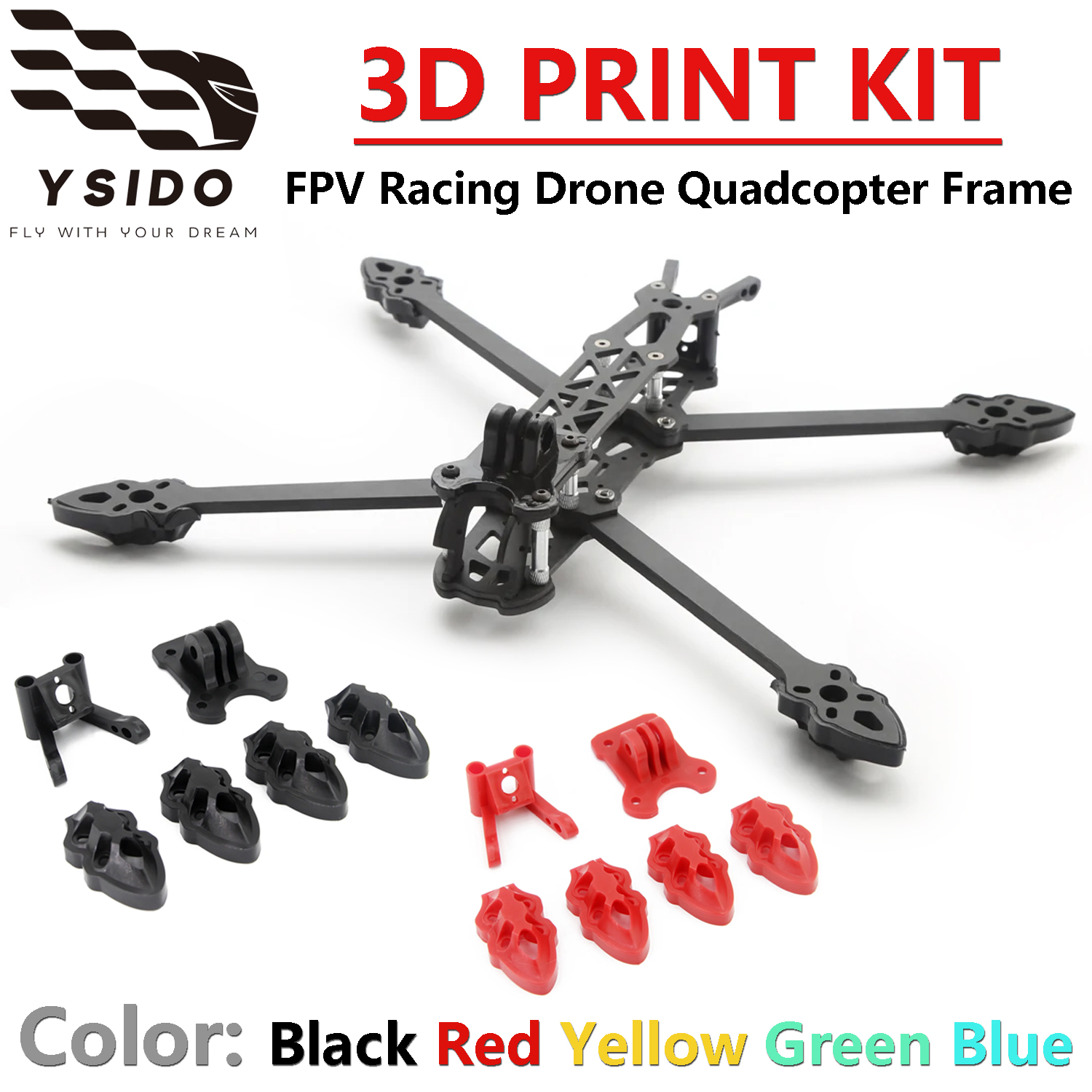 Mark4 5inch / 7inch FPV Frame  - Drone Kit Build Yourself 리뷰 및 가격
