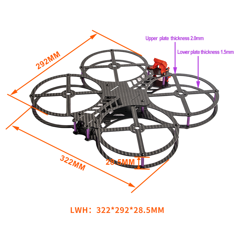 NEW 5 inch AOS Cine O5 EVO V1. - Drone Kit Racing 리뷰 및 가격