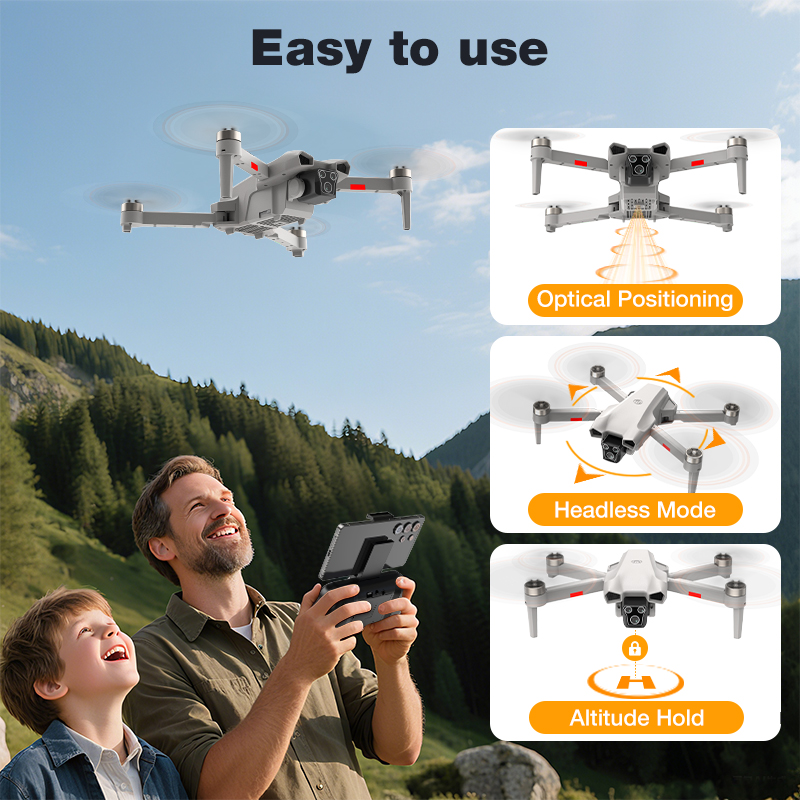 NEW Hot L017 Pro Drone Brushle - Drone Kit Professional 리뷰 및 가격