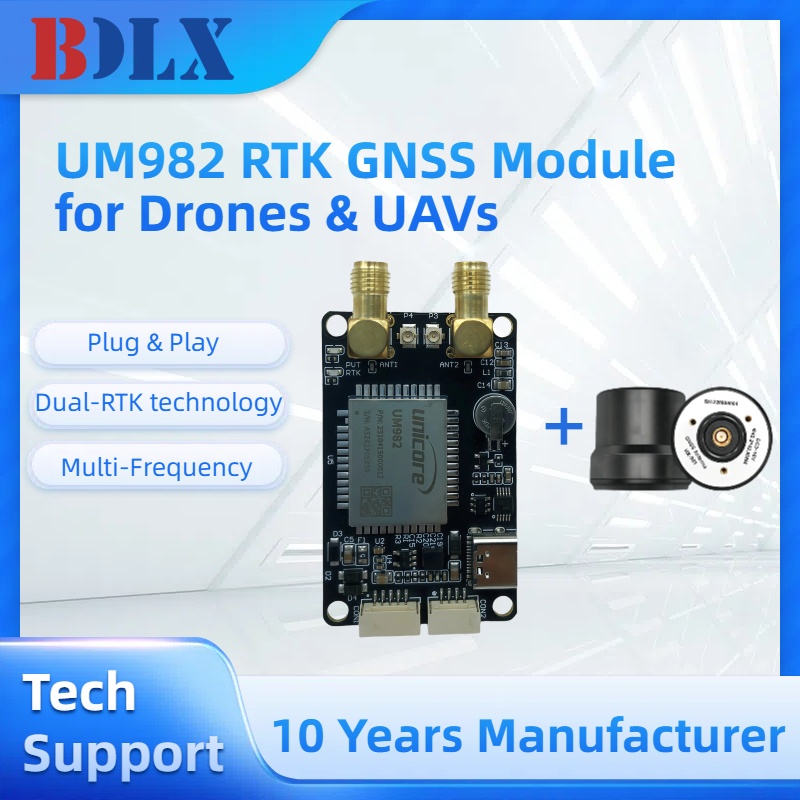 UM982 Dual Antenna RTK GNSS Mo - Drone Kit Hexacopter 리뷰 및 가격