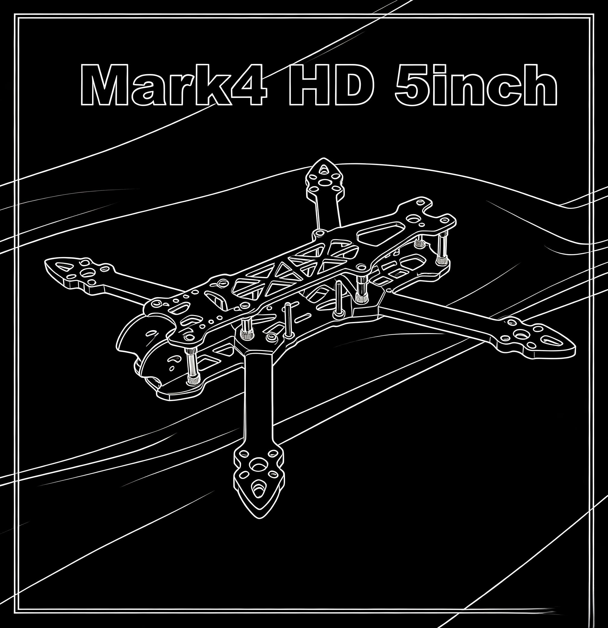 MARK4 V2 Mark 4 V2 5inch 240mm - Drone Kit Octocopter 리뷰 및 가격