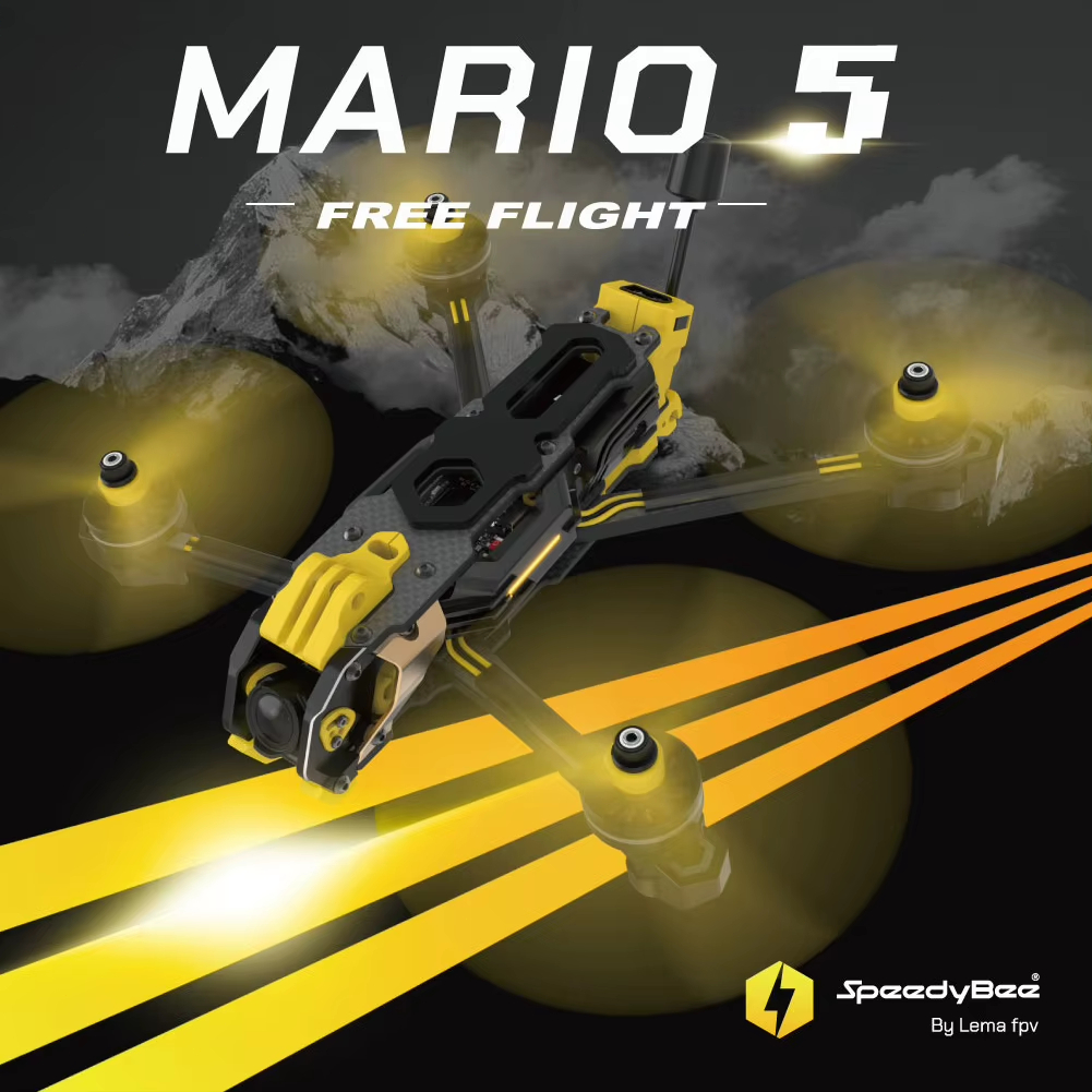 SpeedyBee Mario 5 Frame 5 Inch - Drone Kit Racing 리뷰 및 가격